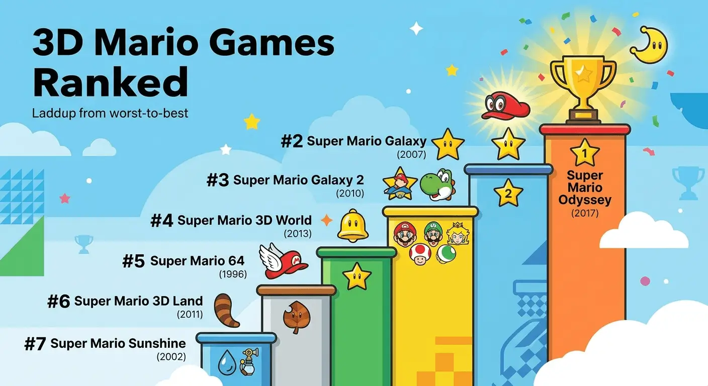 best 3d mario game