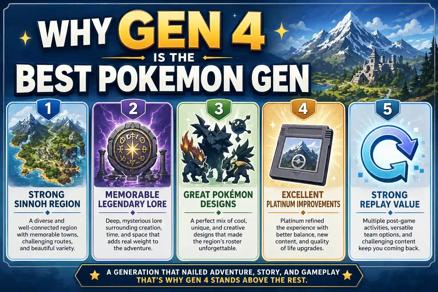 best pokemon gen
