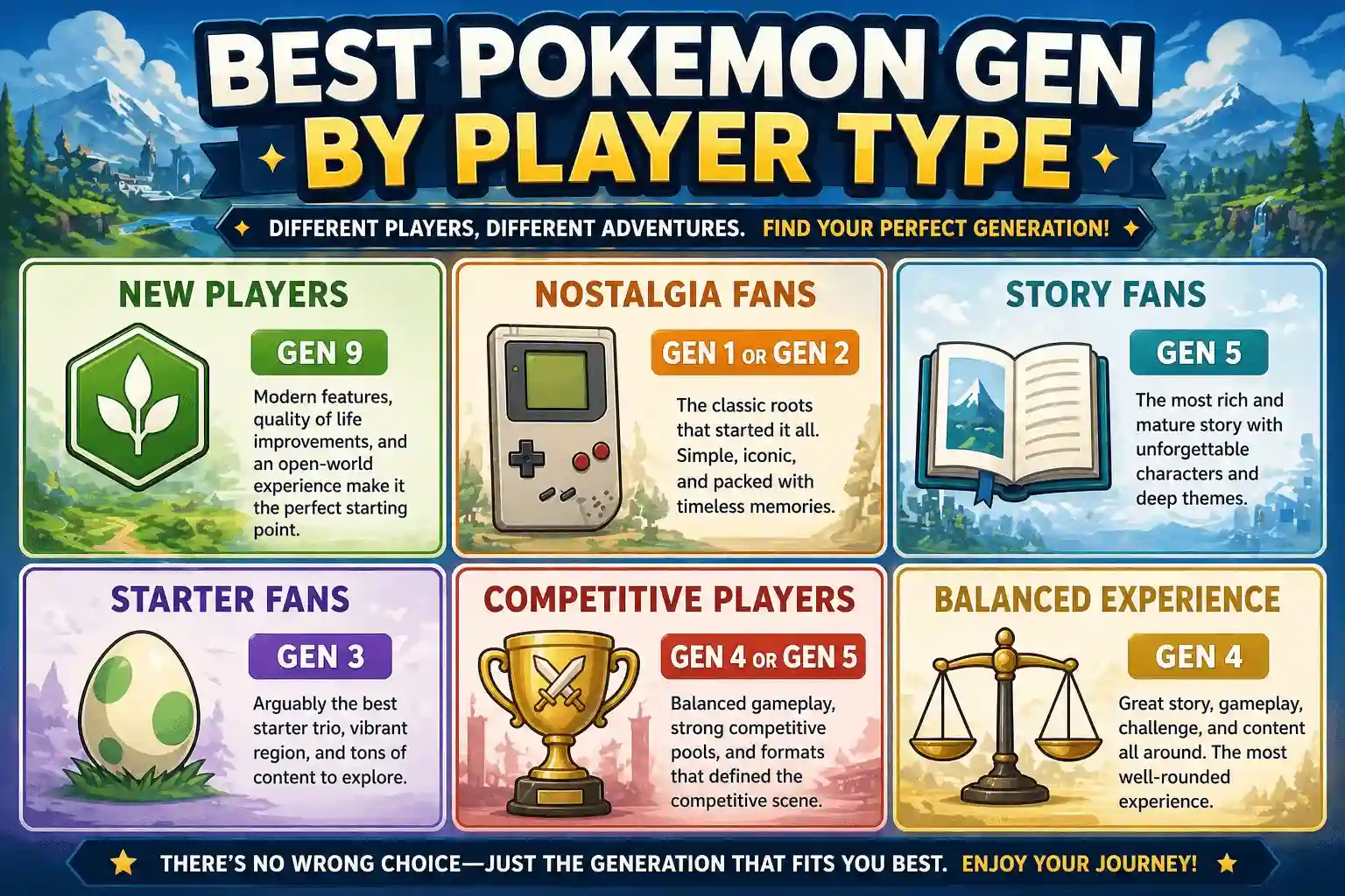 best pokemon gen