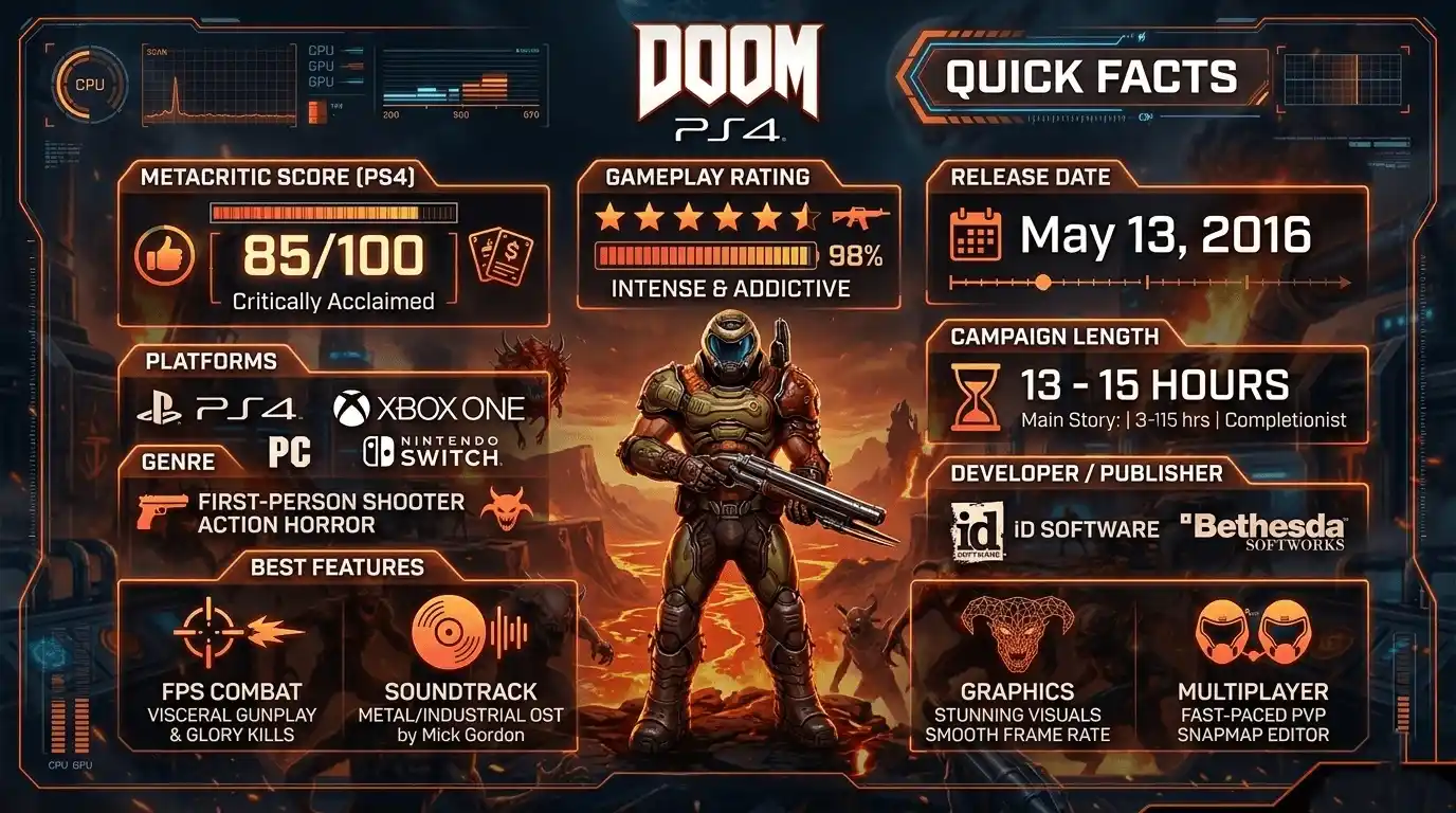 doom ps4 review