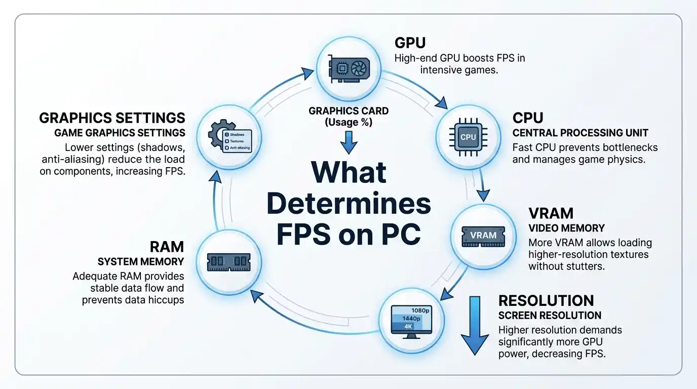 how much fps can my pc handle