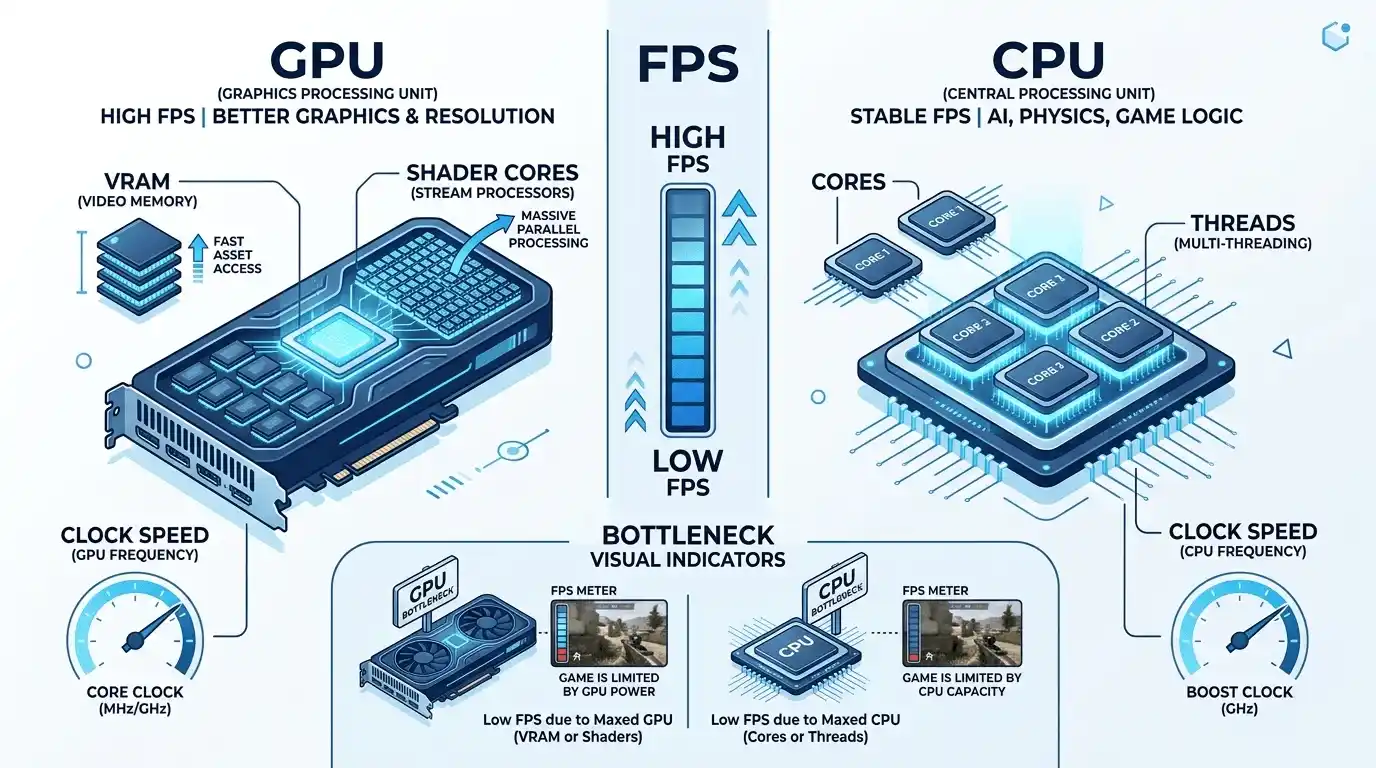 how much fps can my pc handle