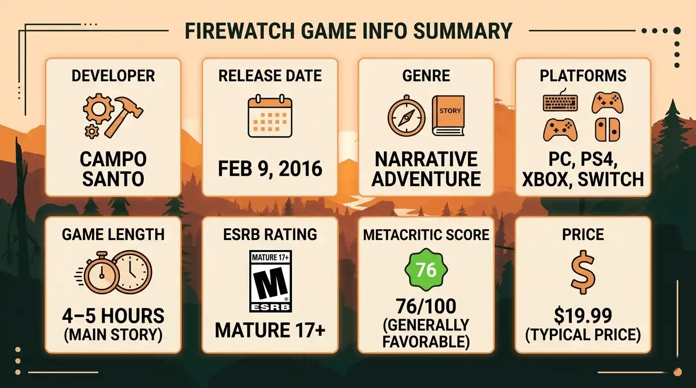 is firewatch a good game