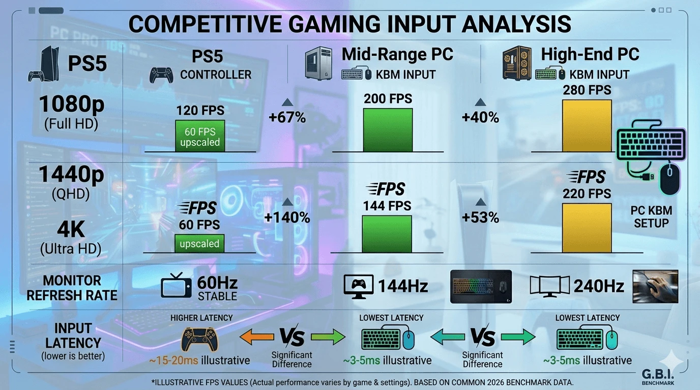 is gaming pc better than ps5