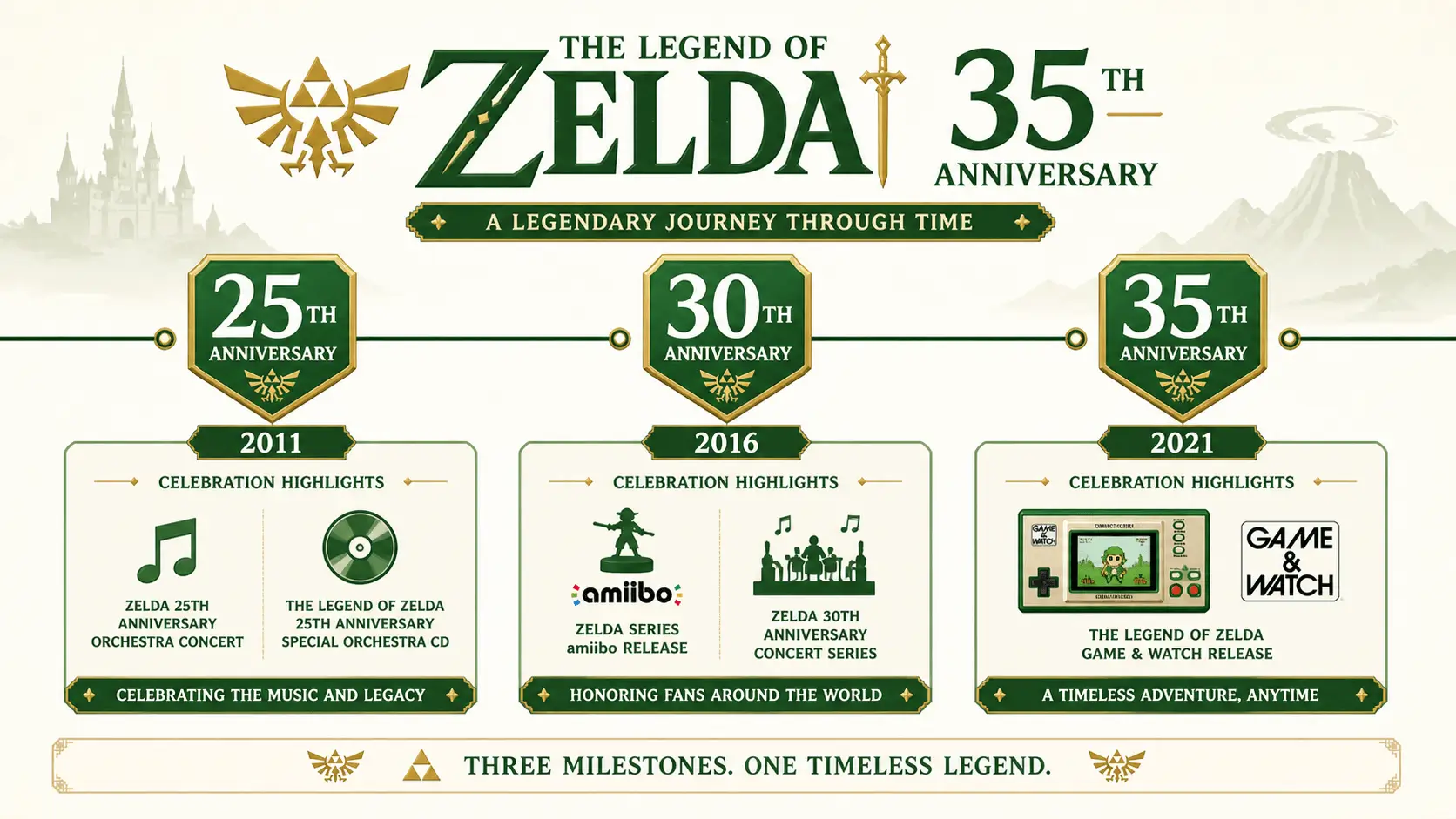 legend of zelda 35th anniversary