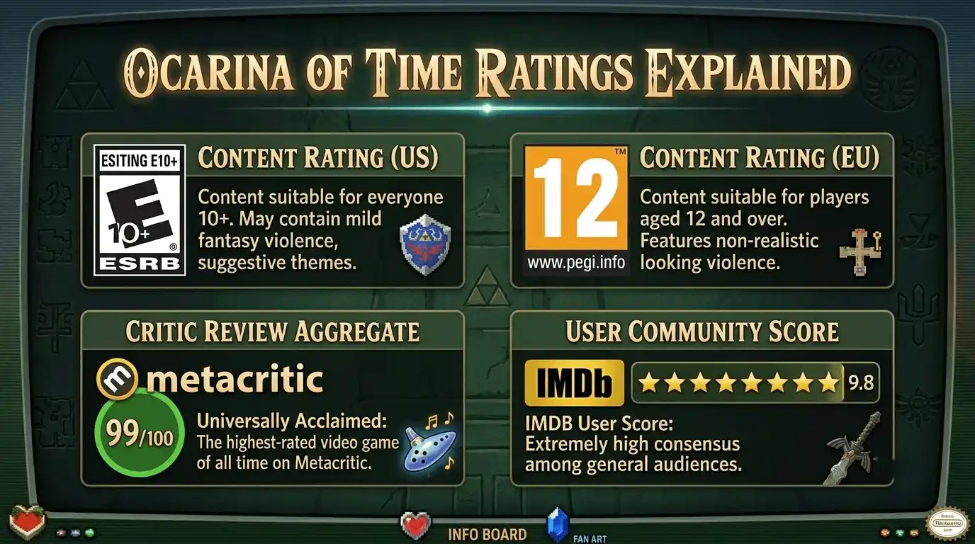 ocarina of time rating