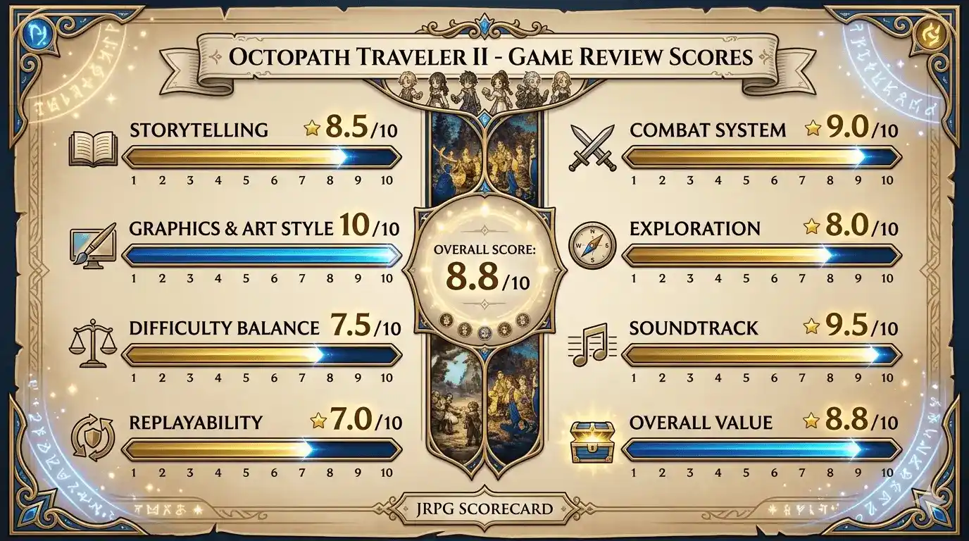 octopath traveler ii review