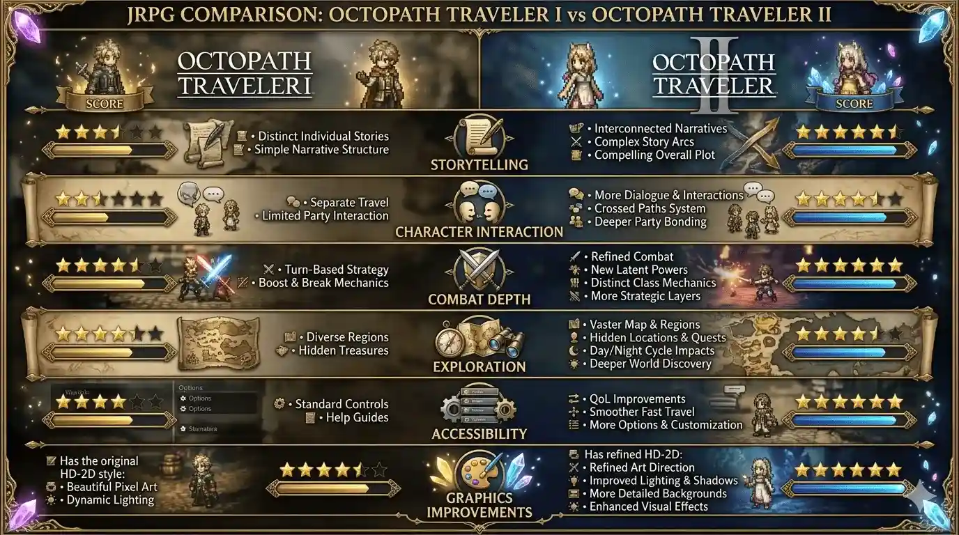 octopath traveler ii review