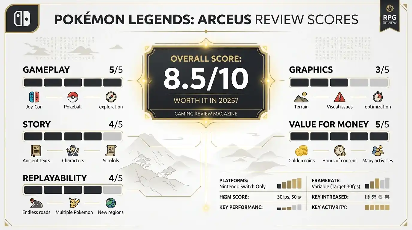 pokemon legends arceus review