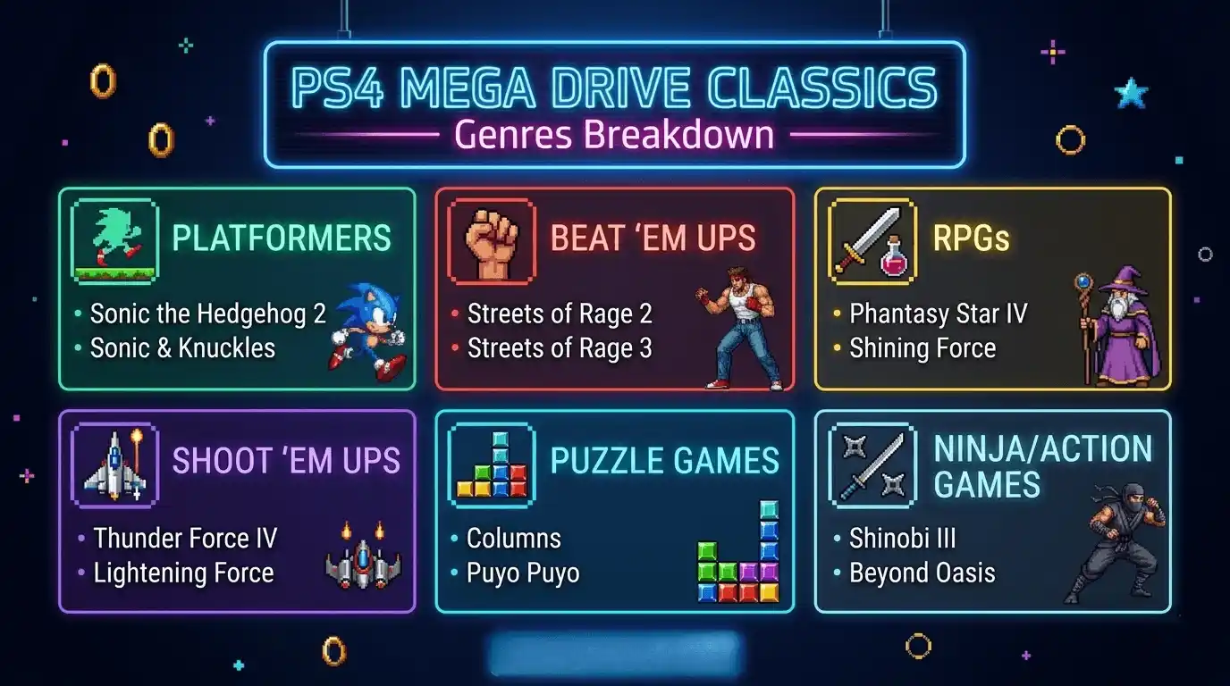 ps4 mega drive classics