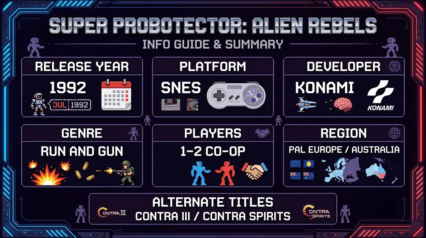 super probotector alien rebels