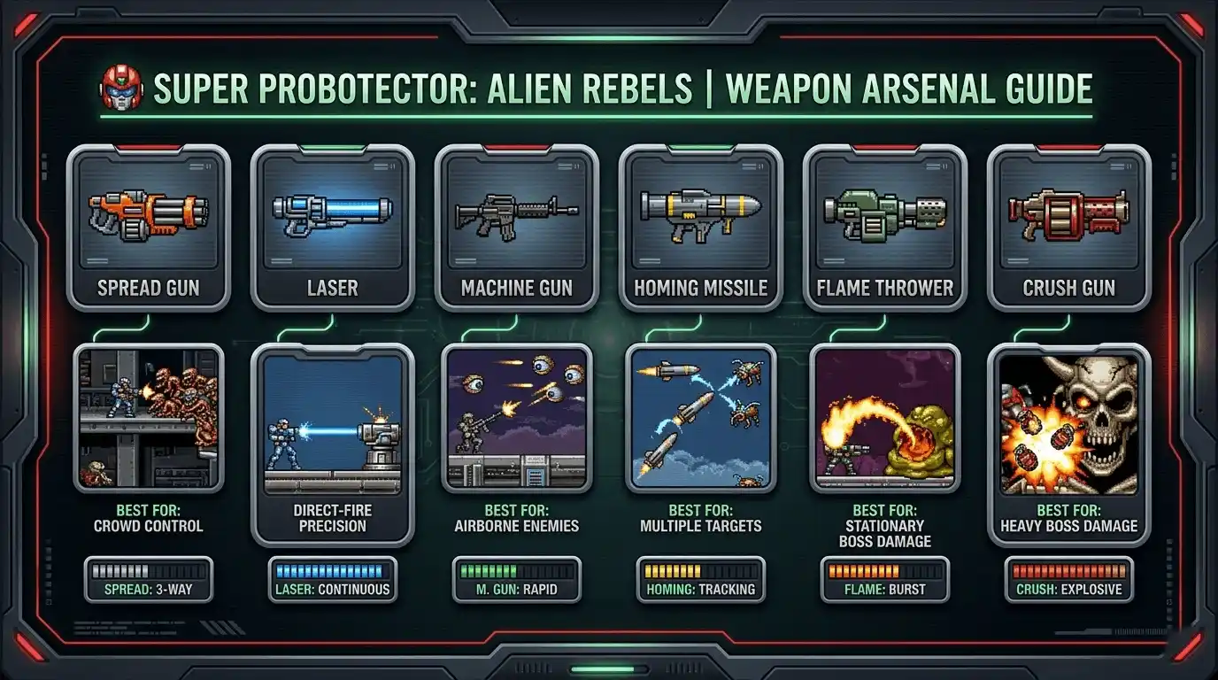 super probotector alien rebels