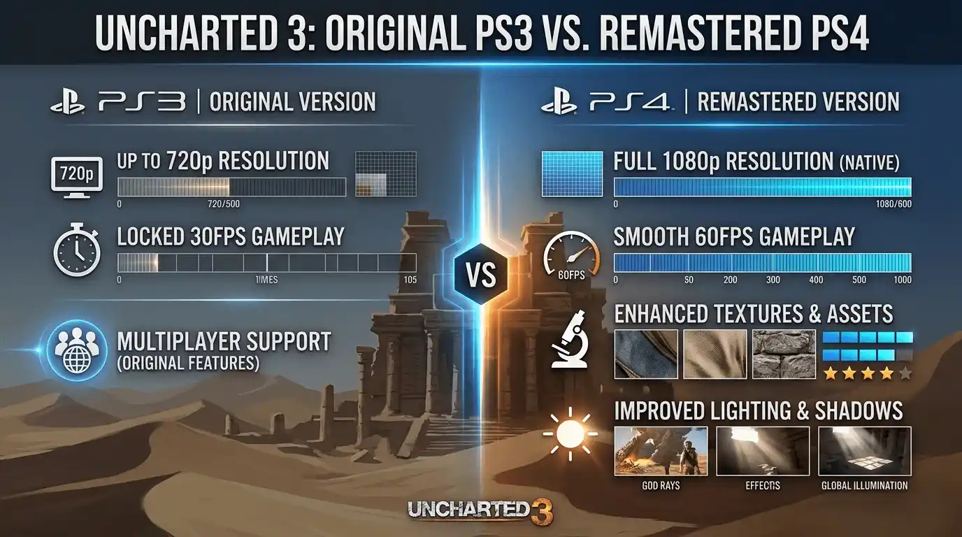 uncharted 3 remastered