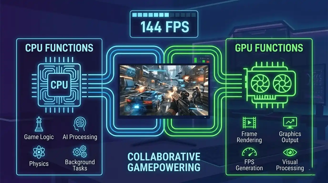 what pc parts affect gaming the most