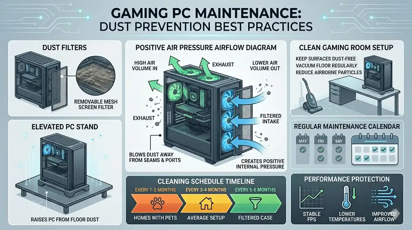 does dust affect gaming performance