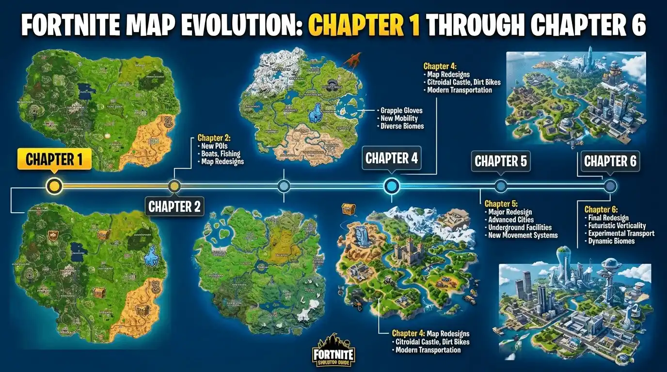 fortnite map guide