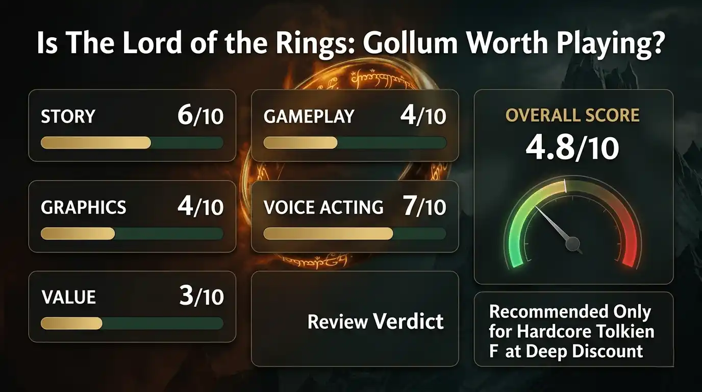 gollum lord of the rings game