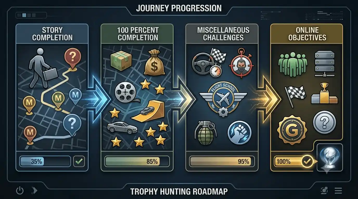 gta 5 trophies