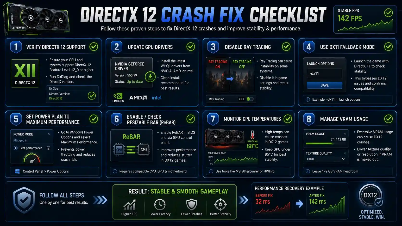 how to fix directx error in games