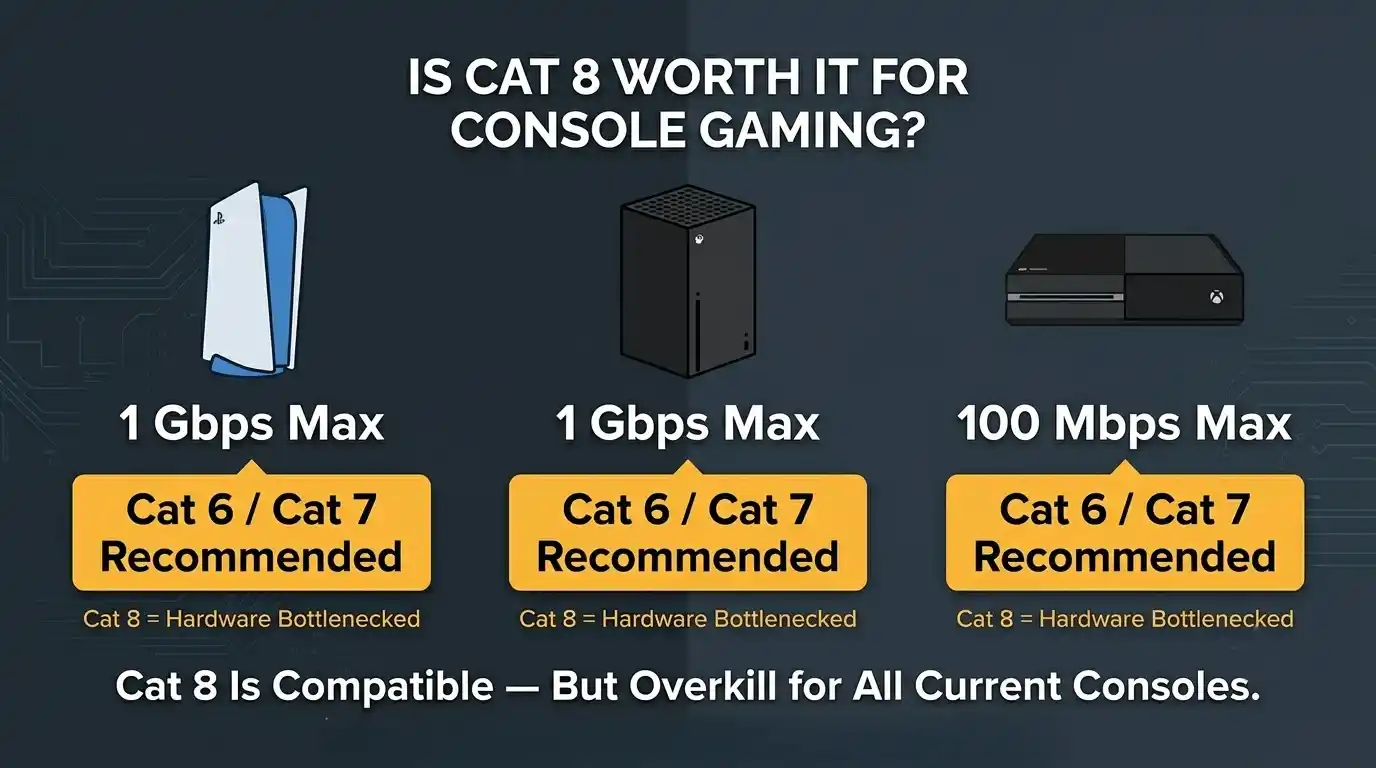 is cat 8 good for gaming