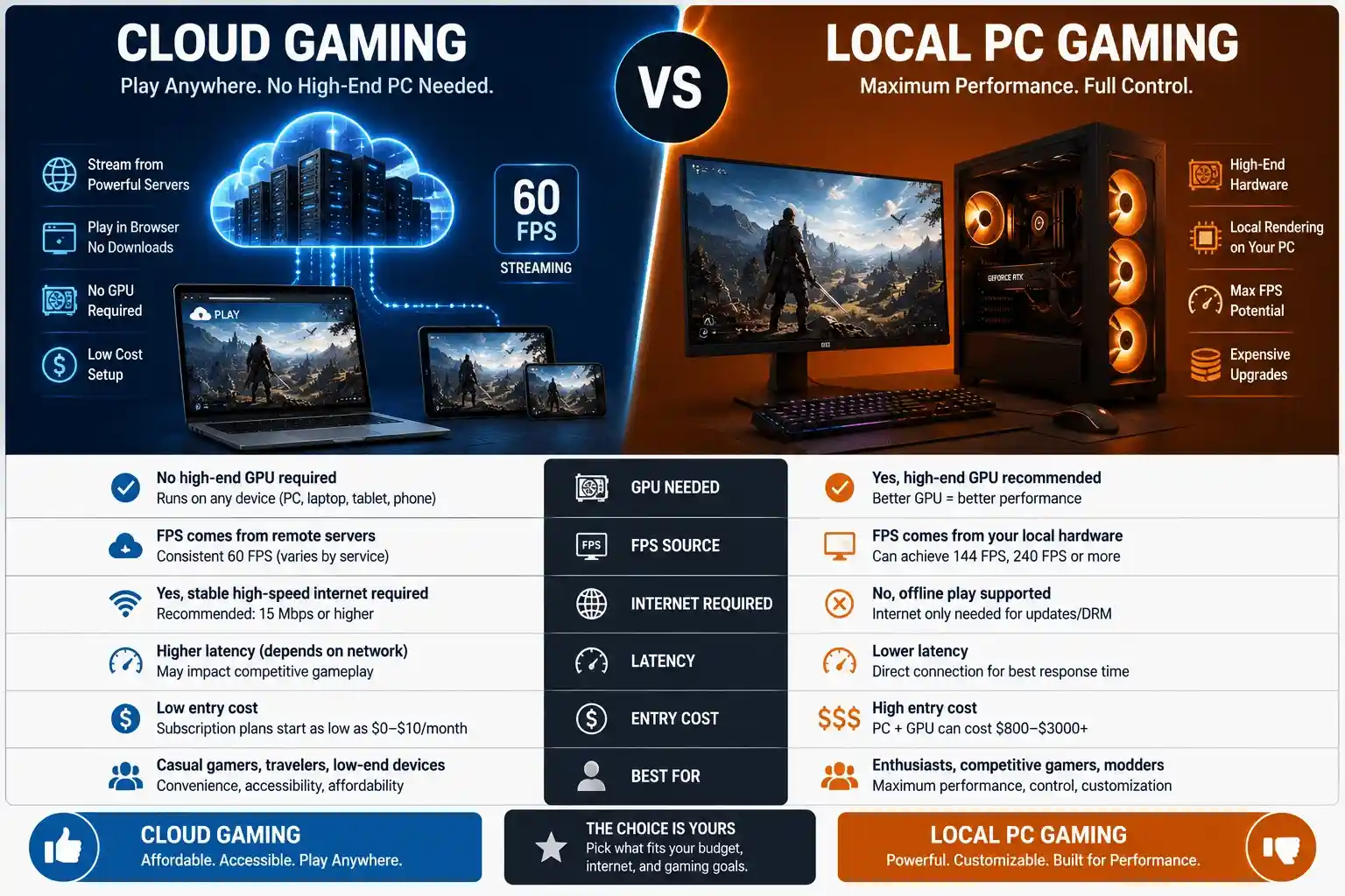 is cloud gaming free on pc