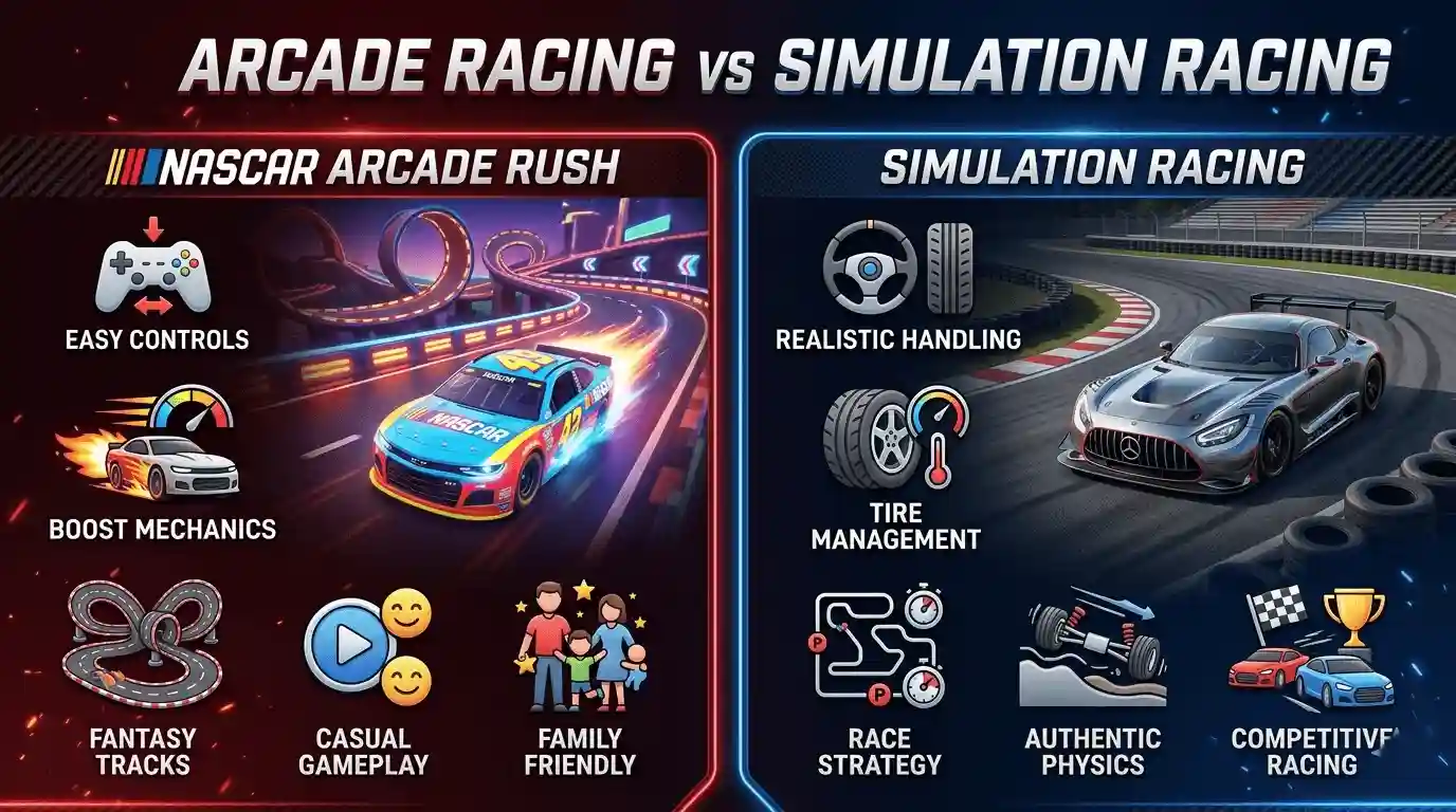 nascar arcade rush review
