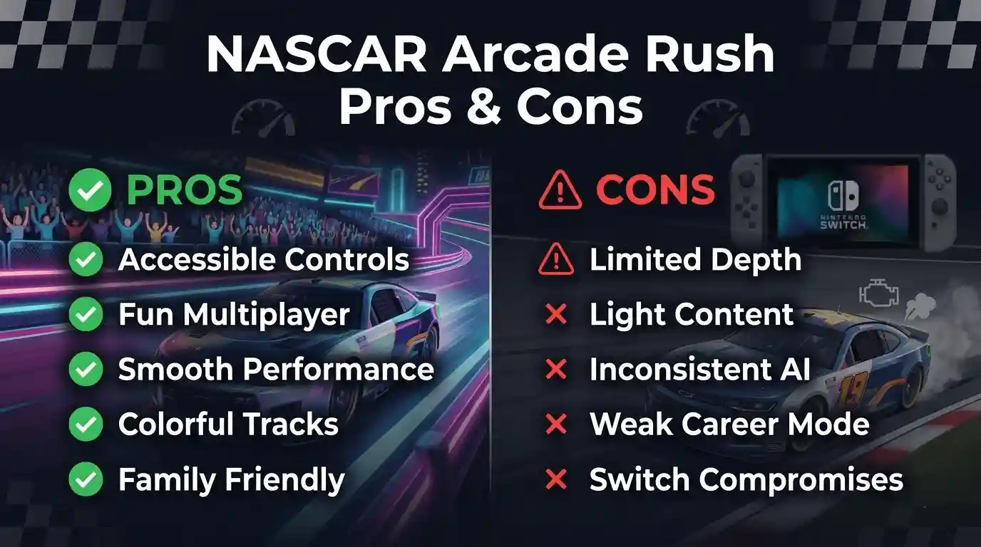 nascar arcade rush review