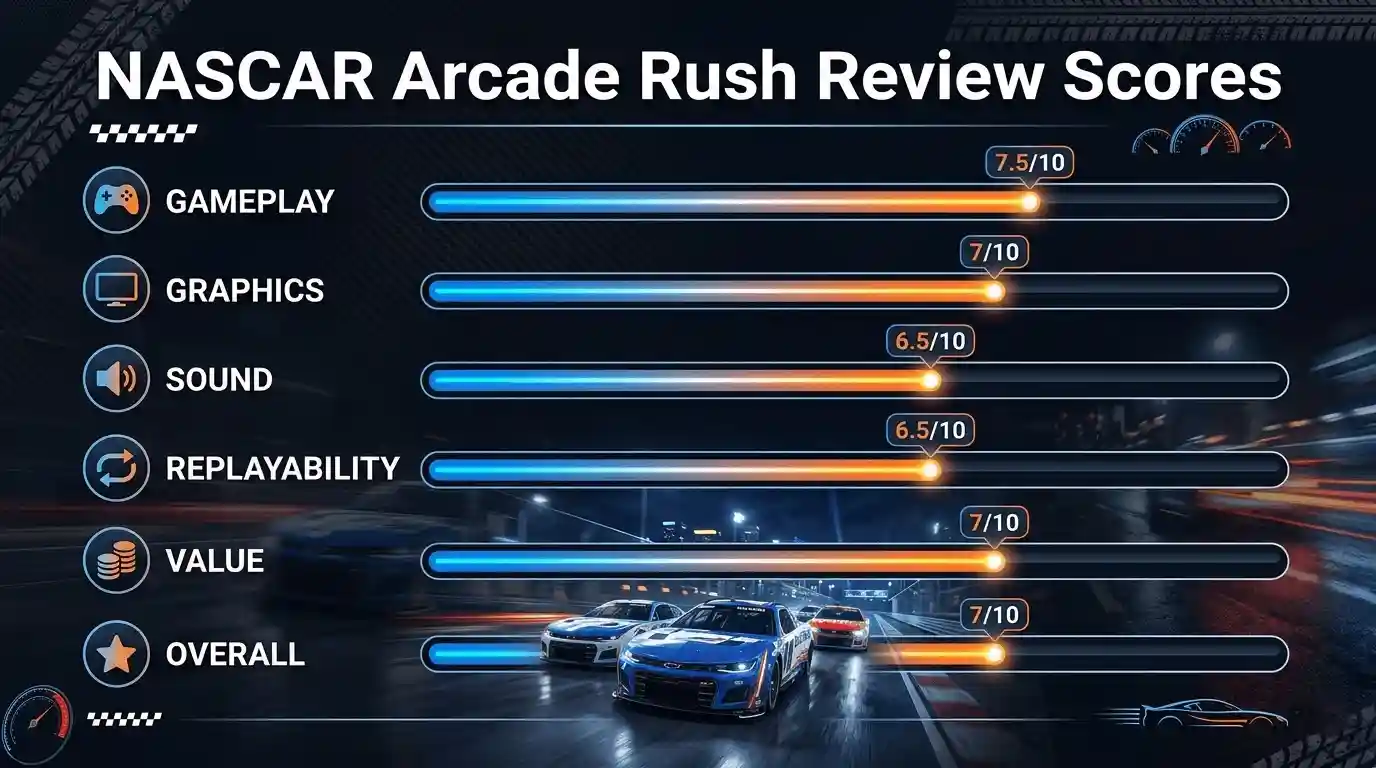 nascar arcade rush review