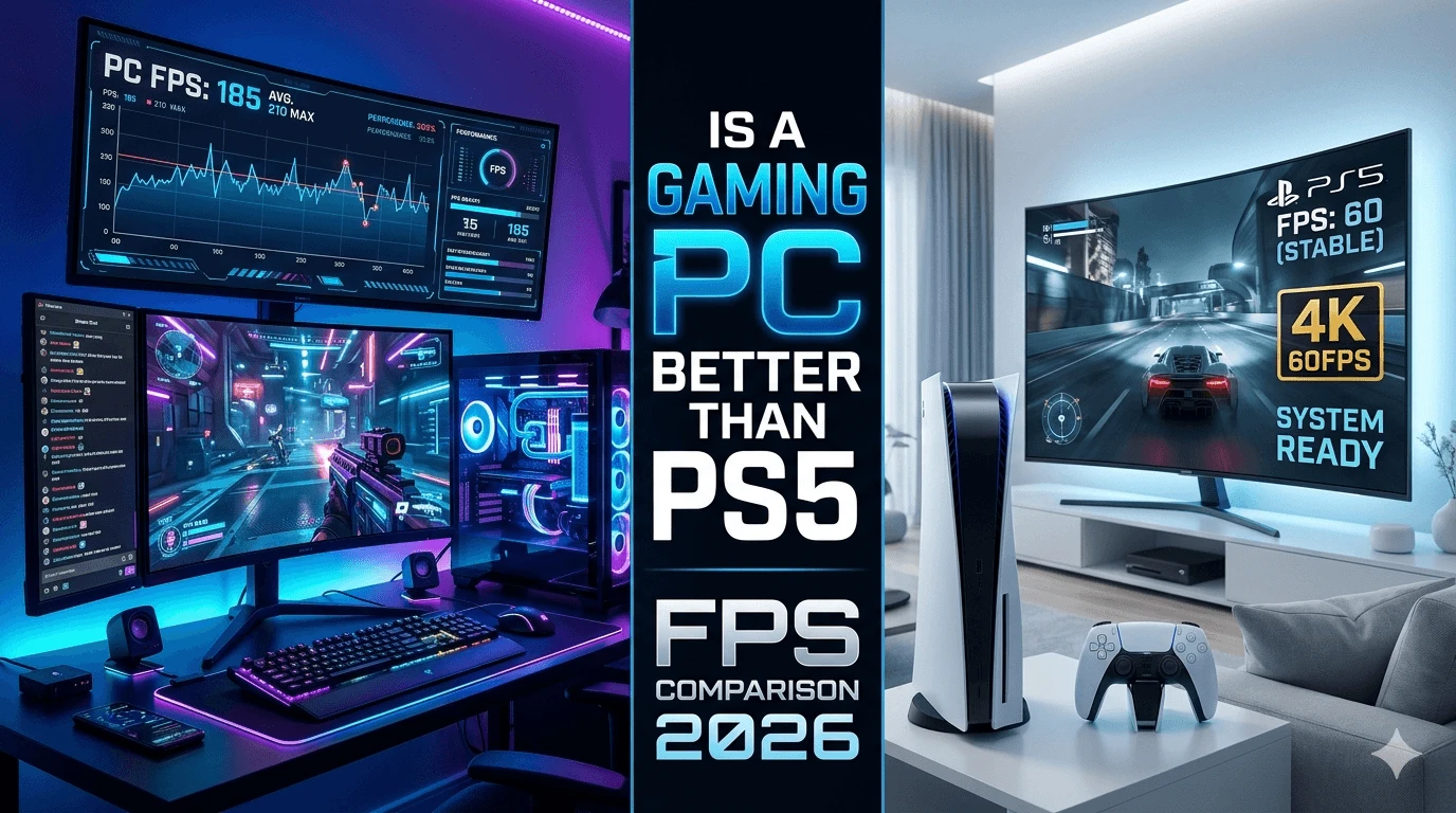 is gaming pc better than ps5