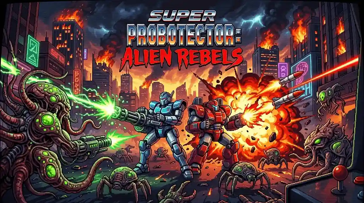 super probotector alien rebels
