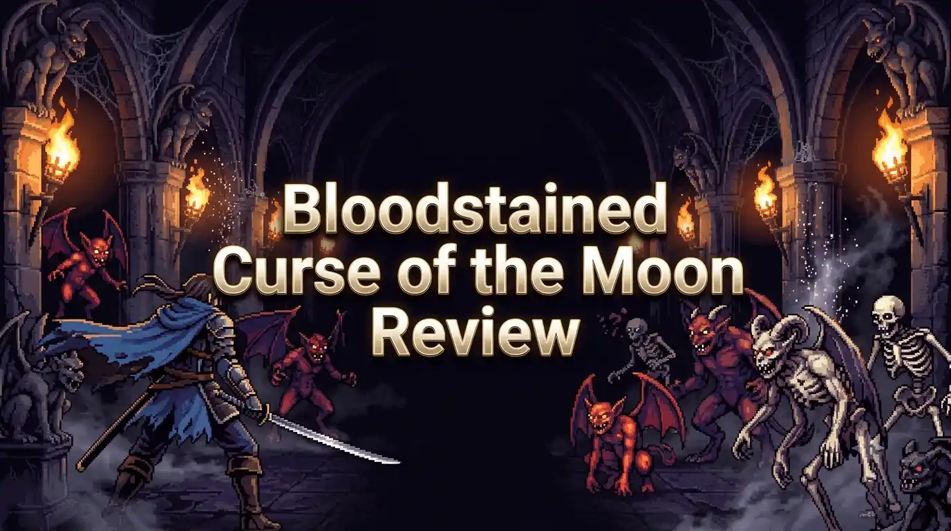 bloodstained curse of the moon review