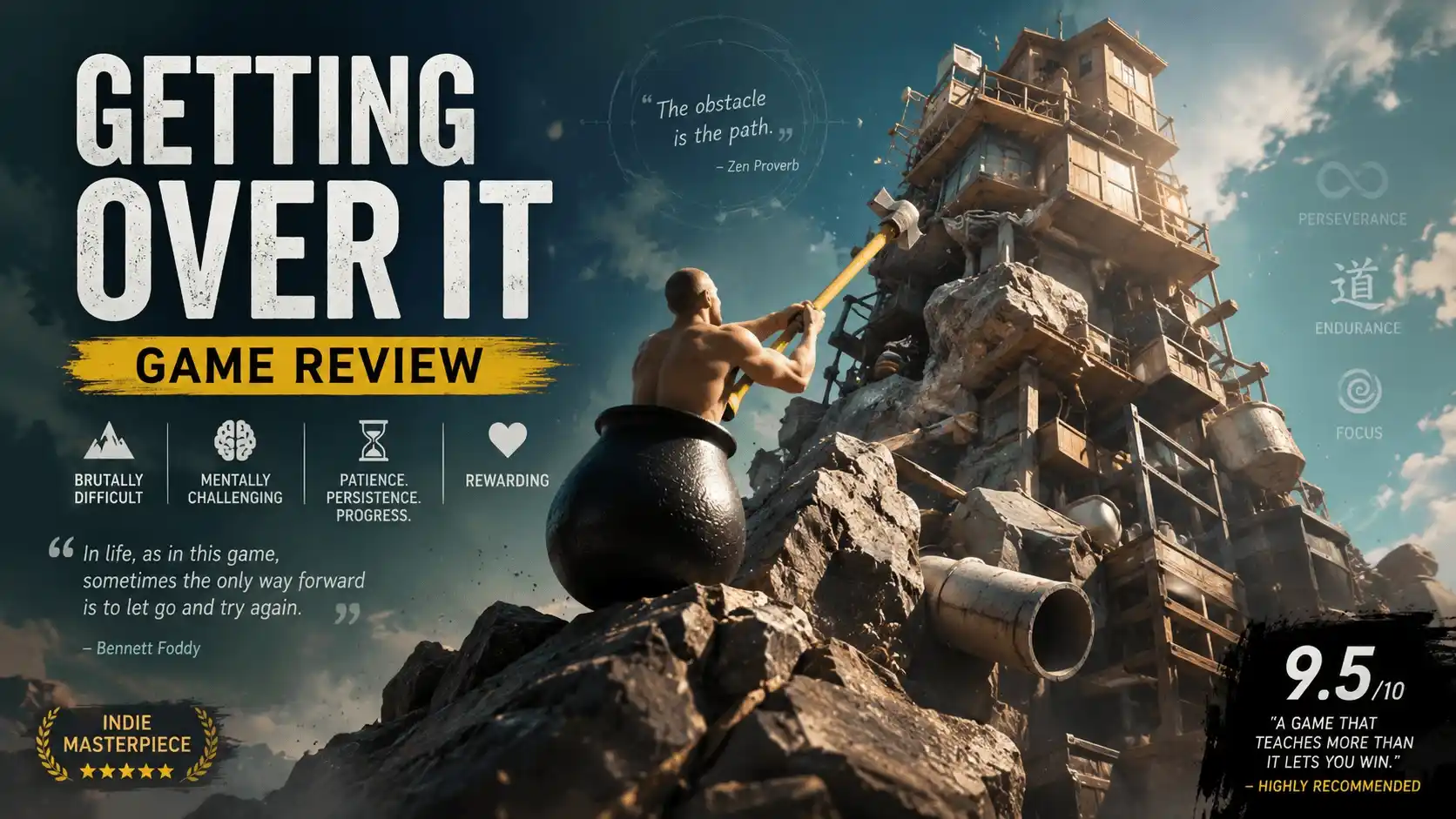 getting over it game review