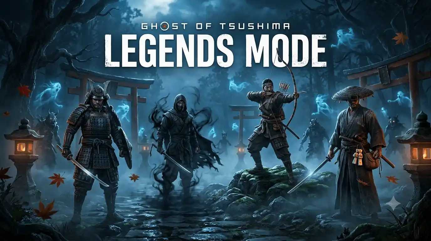 ghost of tsushima legends mode